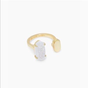 Kendra Scott Pryde Gold Ring in Iridescent Drusy
